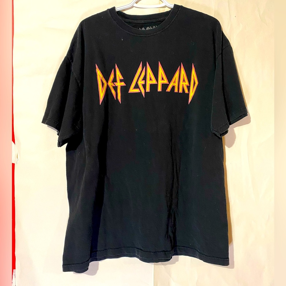 Def Leppard rock band T-shirt, men’s size extra large